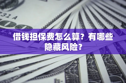 北京借钱担保费怎么算？有哪些隐藏风险？