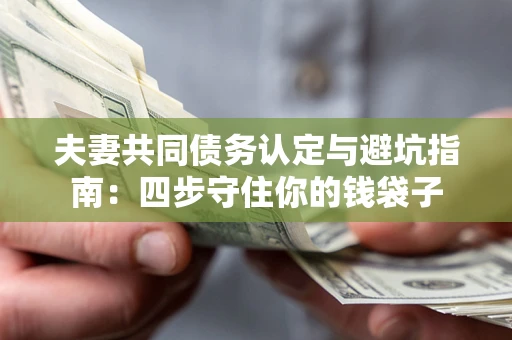 北京夫妻共同债务认定与避坑指南：四步守住你的钱袋子