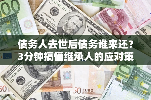 北京债务人去世后债务谁来还？3分钟搞懂继承人的应对策略