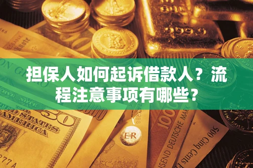 北京担保人如何起诉借款人？流程注意事项有哪些？